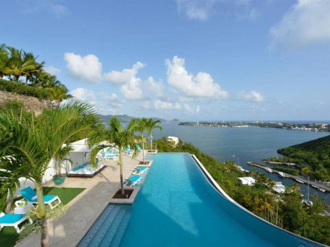 Villa Acqua in Terres Basses, St. Martin