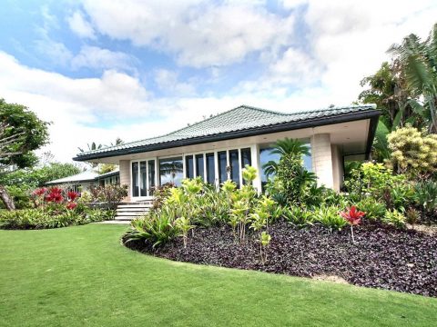 Anini Beachfront Home in Anini, Kauai