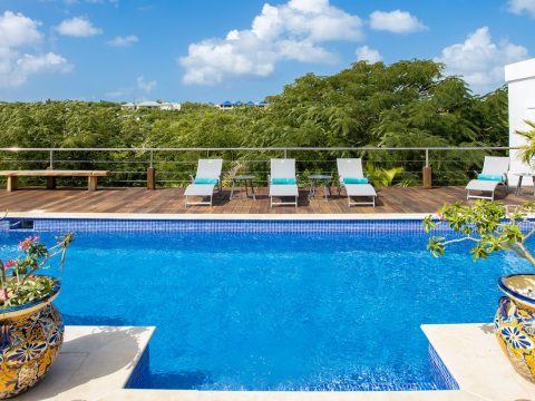 Villa Caribbean Stone in Hillside Terres Basses, St. Martin